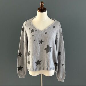 Wooden Ships Grey Star Sweater